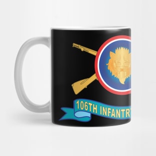 106th Infantry Division - SSI w Br - Ribbon X 300 Mug